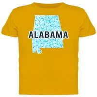 Алабама, испрекинато мапа на мажите -Имисија на мажите од Шутрсток