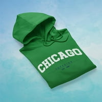 Чикаго Супериорен Качулка Мажи-Слика Од Shutterstock, Машки 4X-Голем