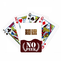 Охрабрување Богатство Знаење Квалитет Вредност Ѕиркаат Покер Играње Карти Приватна Игра