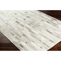 Уметнички ткајачи Еулалија светло сива модерна 5 '7'6 Област килим