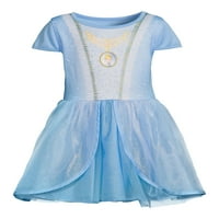 Фустан за принцези на девојчињата од Пепелашка на Дизни, со големини со 14-16