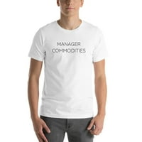Менаџер стока маица со кратки ракави памучна маица со недефинирани подароци