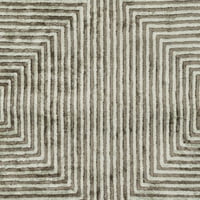 Уметнички ткајачи Кастав светло сива модерна 8 '10' област килим
