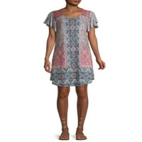 Фустан за печатење на сублимација на Moенски женски