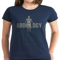 Cafepress - Радиологија Темна маица со темна маица - женска темна маица