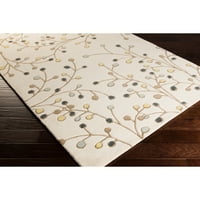 Уметнички ткајачи Алојсија крем преоден 6 '9' овална област килим