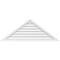 48 W 14 H Триаголник Површински монтирање ПВЦ Гејбл Вентилак: Функционален, W 2 W 1-1 2 P Brickmould Frame